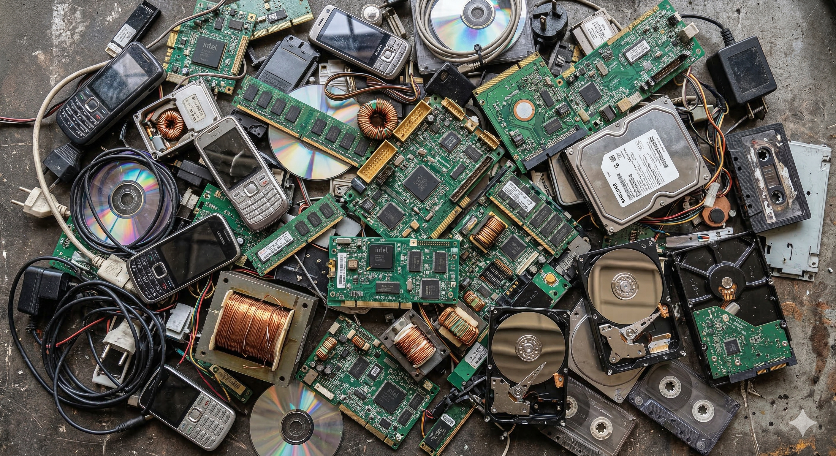 Residuos de aparatos eléctricos y electrónicos RAEE